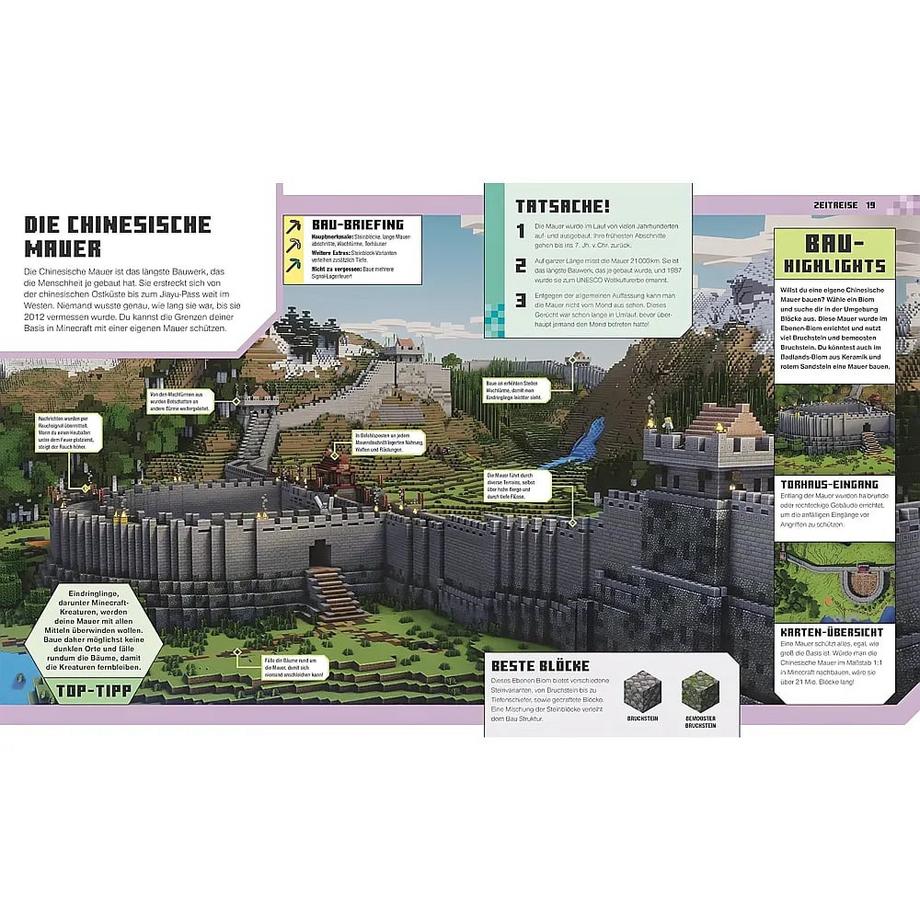 Das offizielle Minecraft Ideen Buch McBrien, Thomas; Heller, Simone (Übersetzung) Gebundene Ausgabe 