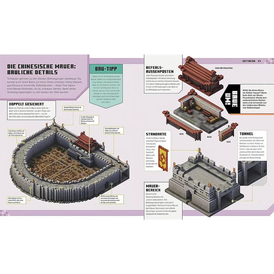 Das offizielle Minecraft Ideen Buch McBrien, Thomas; Heller, Simone (Übersetzung) Gebundene Ausgabe 