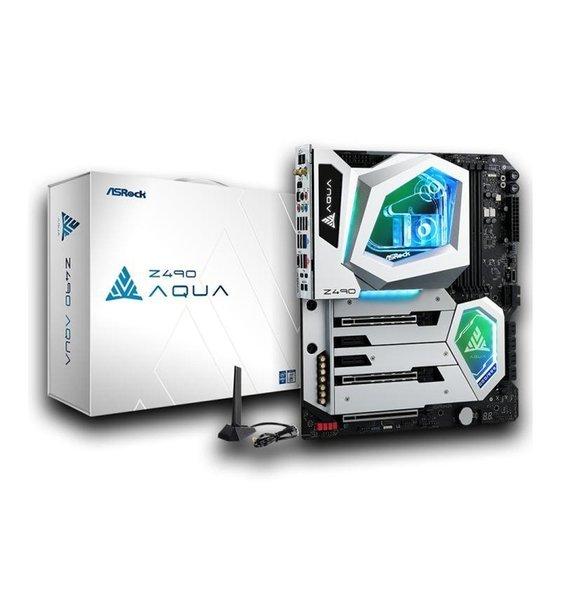 ASRock  Z490 Aqua (LGA 1200, Intel Z490, E-ATX) 