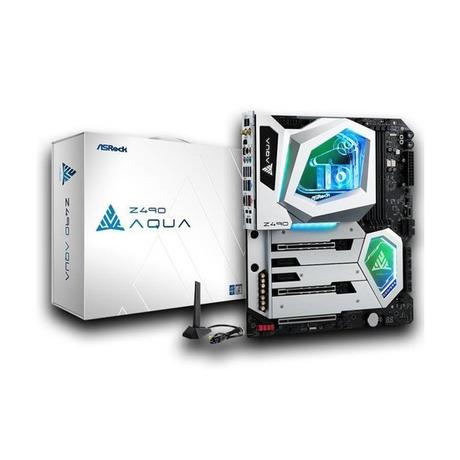ASRock  Z490 Aqua Intel Z490 ATX esteso 