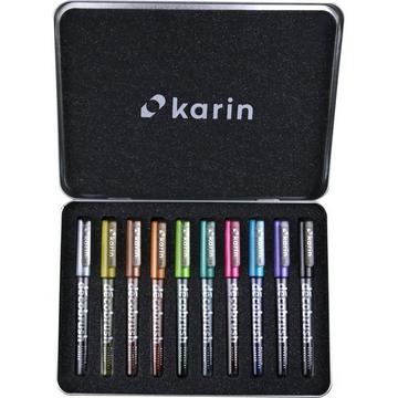 KARIN Deco Brush Metallic  Metall Box 10 Stück