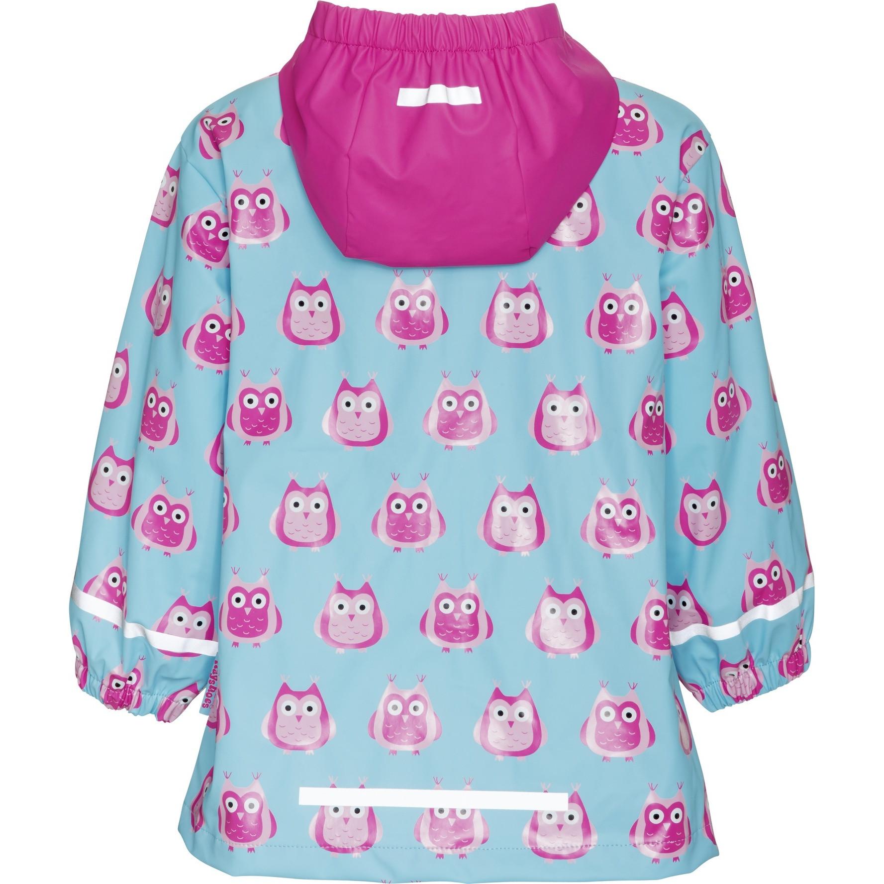 Playshoes  regenmantel für baby-jungen owls 