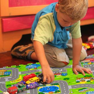 Northix Tapis Puzzle Route avec Animaux  