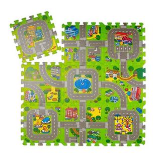 Northix Tapis Puzzle Route avec Animaux  