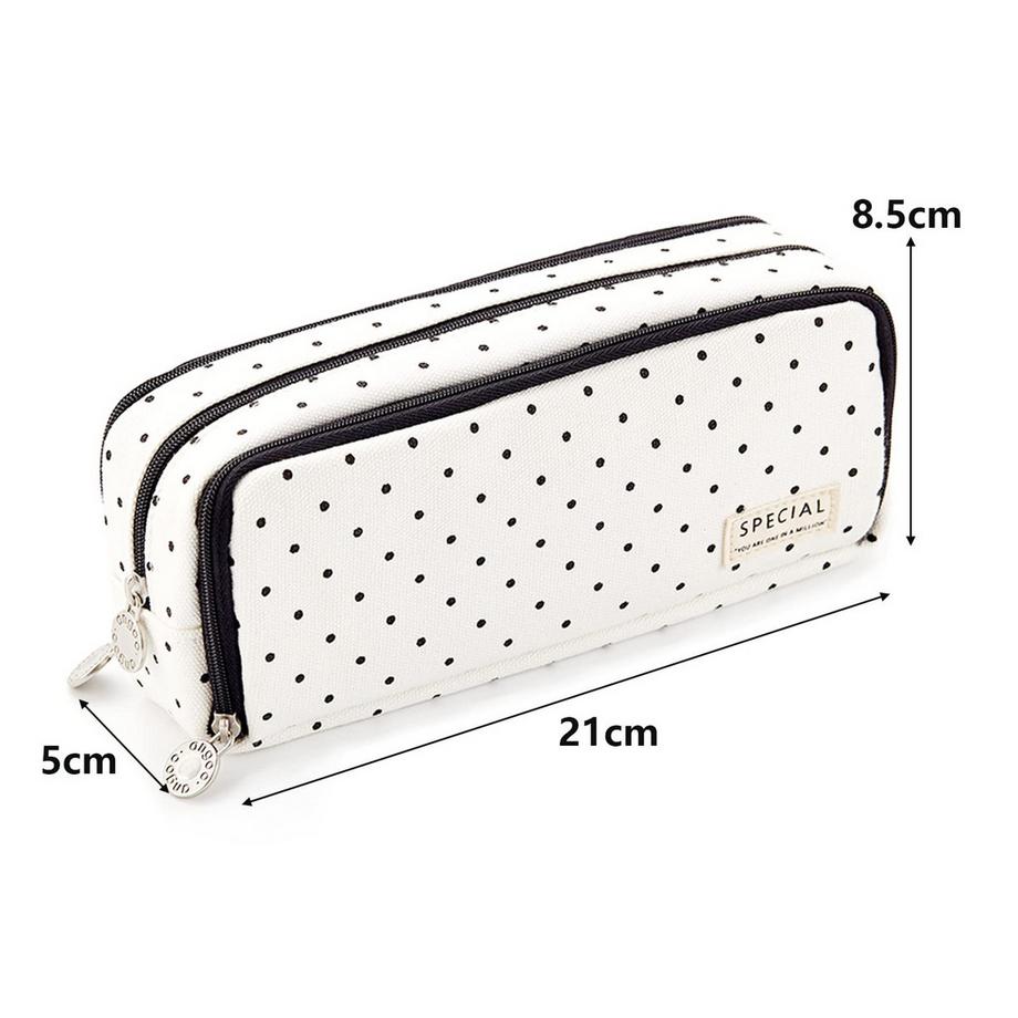 Only-bags.store Trousse à crayons Trousse à crayons pour adolescents 3 compartiments, Trousse à crayons de grande capacité pour l'école et le bureau  