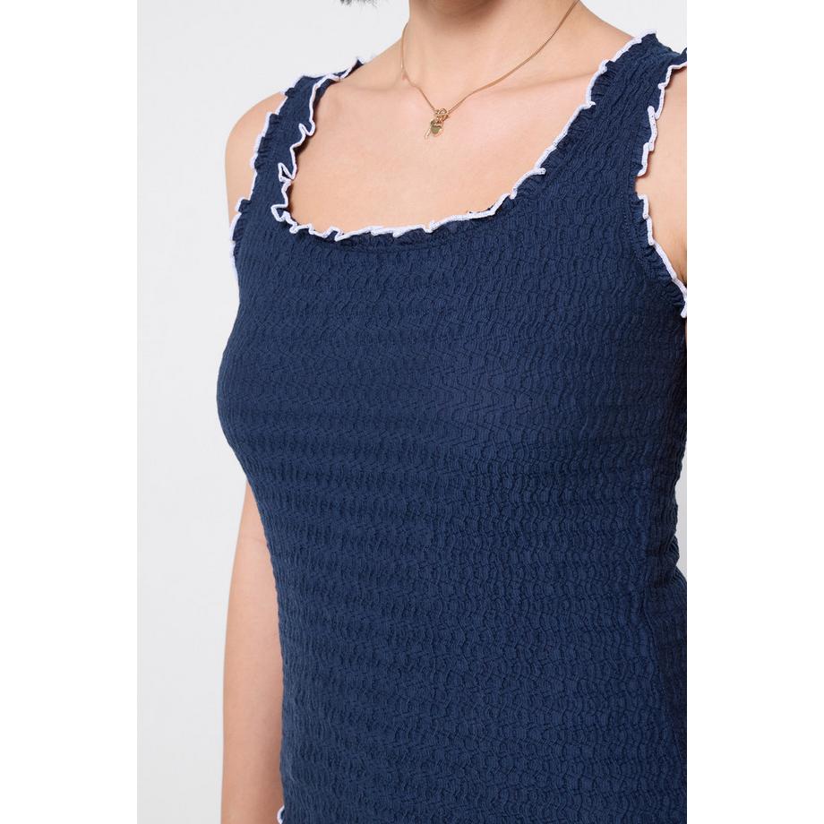 Joe Browns Top Strutturato con Orlo Ondulato  