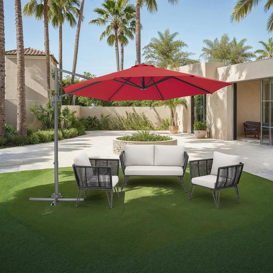 Tectake Parasol DARIA ø 300 cm  