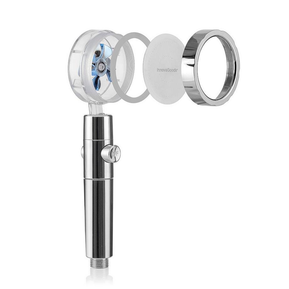 InnovaGoods Douche Écologique avec Hélice à Pression et Filtre Purificateur Heliwer InnovaGoods  