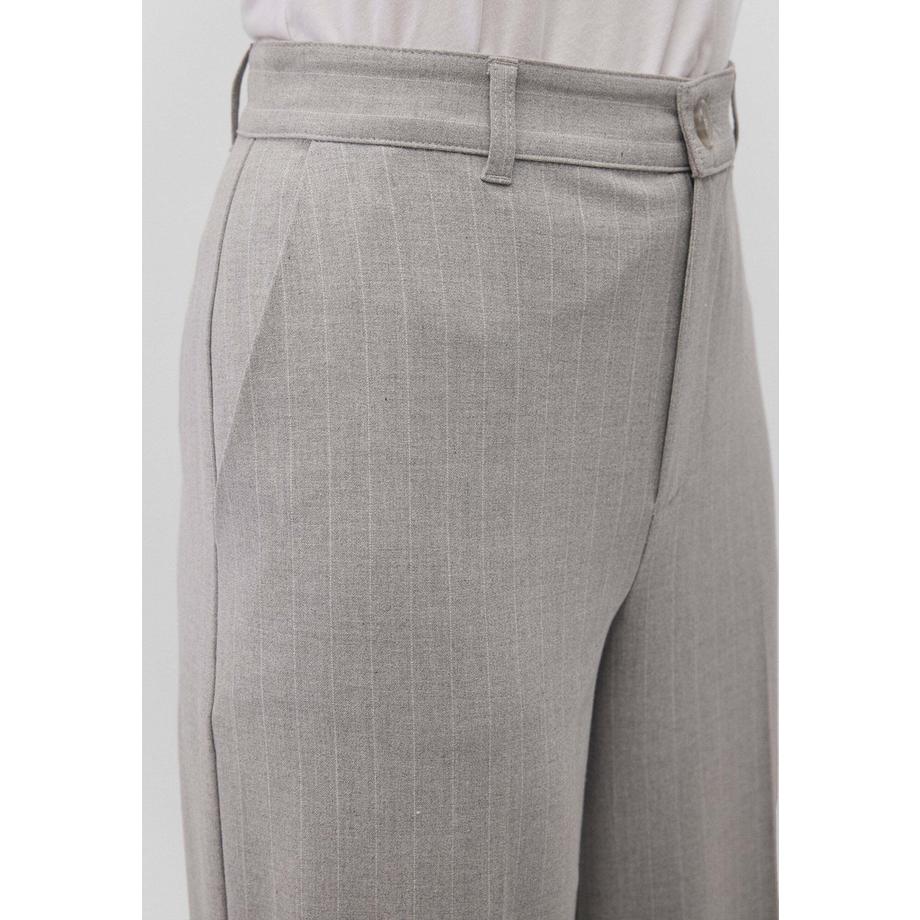 Mavi Nadelstreifen Wide Leg Hose  