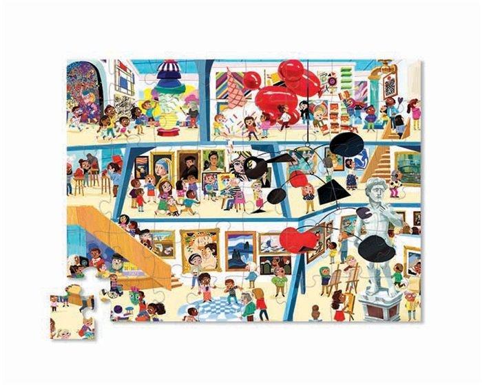 Crocodile Creek  Puzzle 48tlg Day at the Museum: Kunstmuseum 