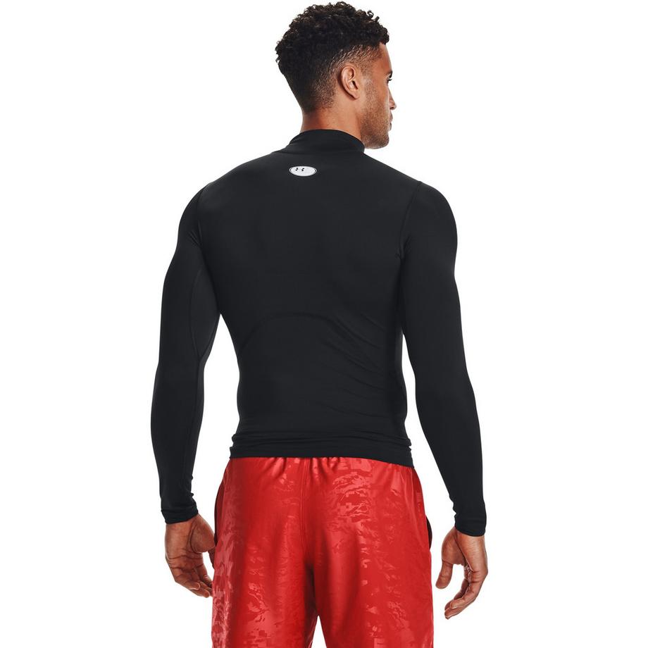 UNDER ARMOUR HeatGear T-Shirt Manches Longues Col Montant  