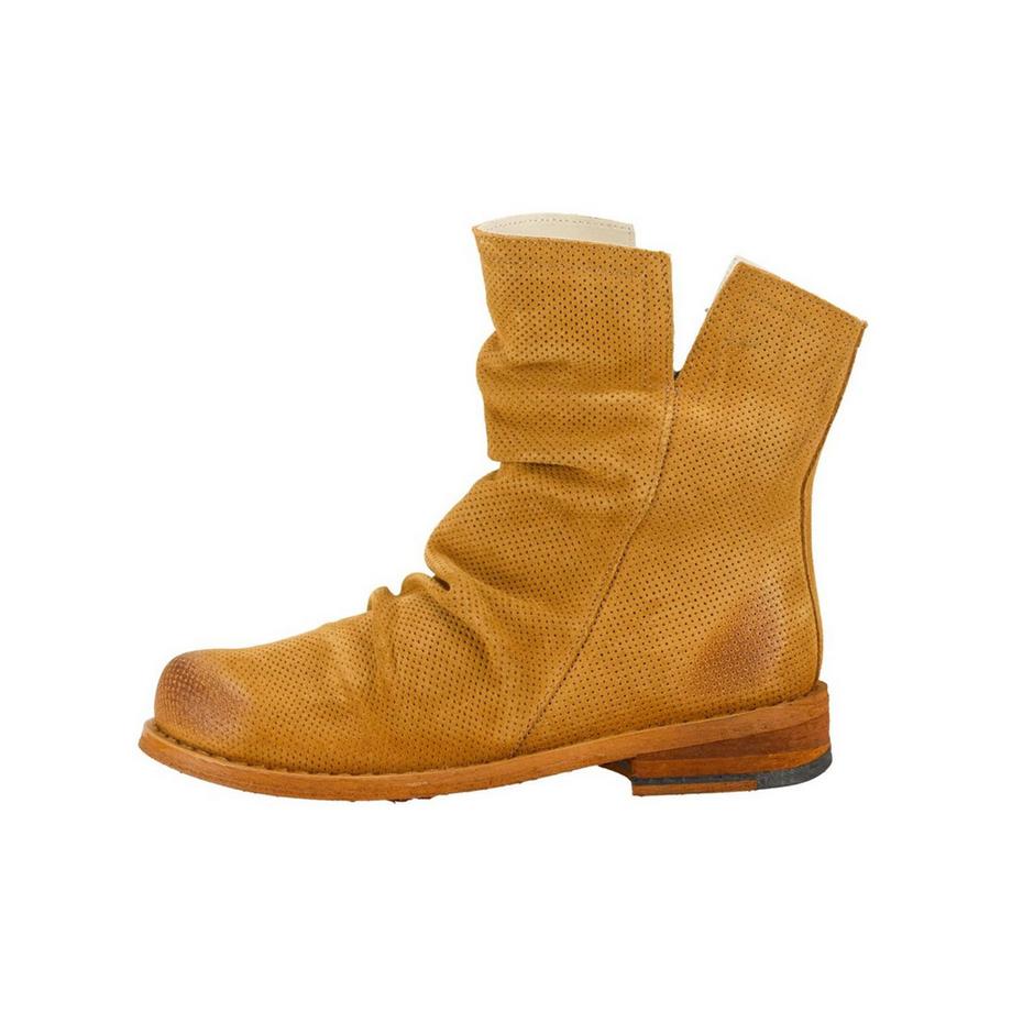 Felmini Wide Fit Stivaletto slouchy con texture perforata  