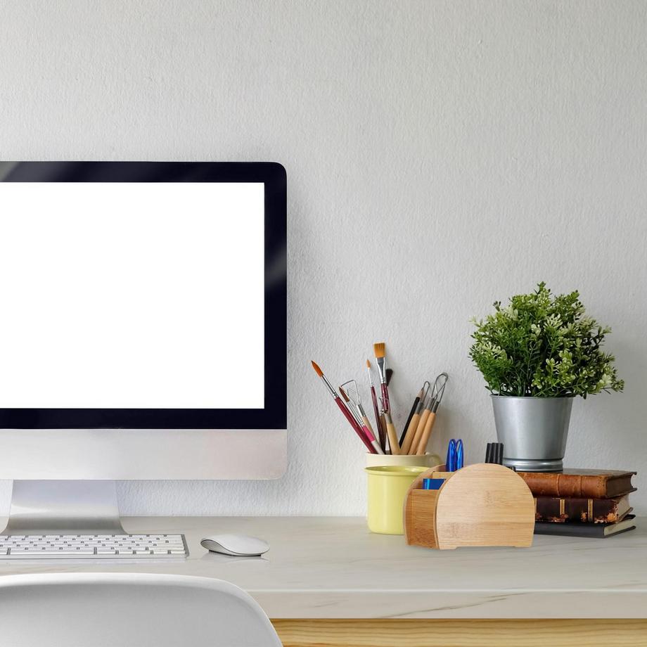 Northix  Bambus-Stifte-Organizer 