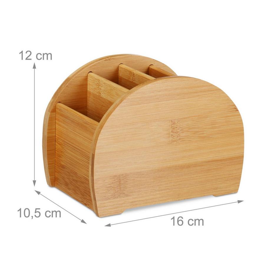 Northix  Bambus-Stifte-Organizer 