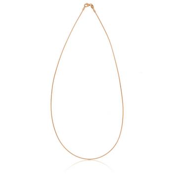 Collier Omega Glied Rotgold 750, 1mm, 50cm