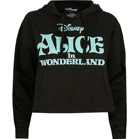 Alice in Wonderland  Sweat court à capuche 