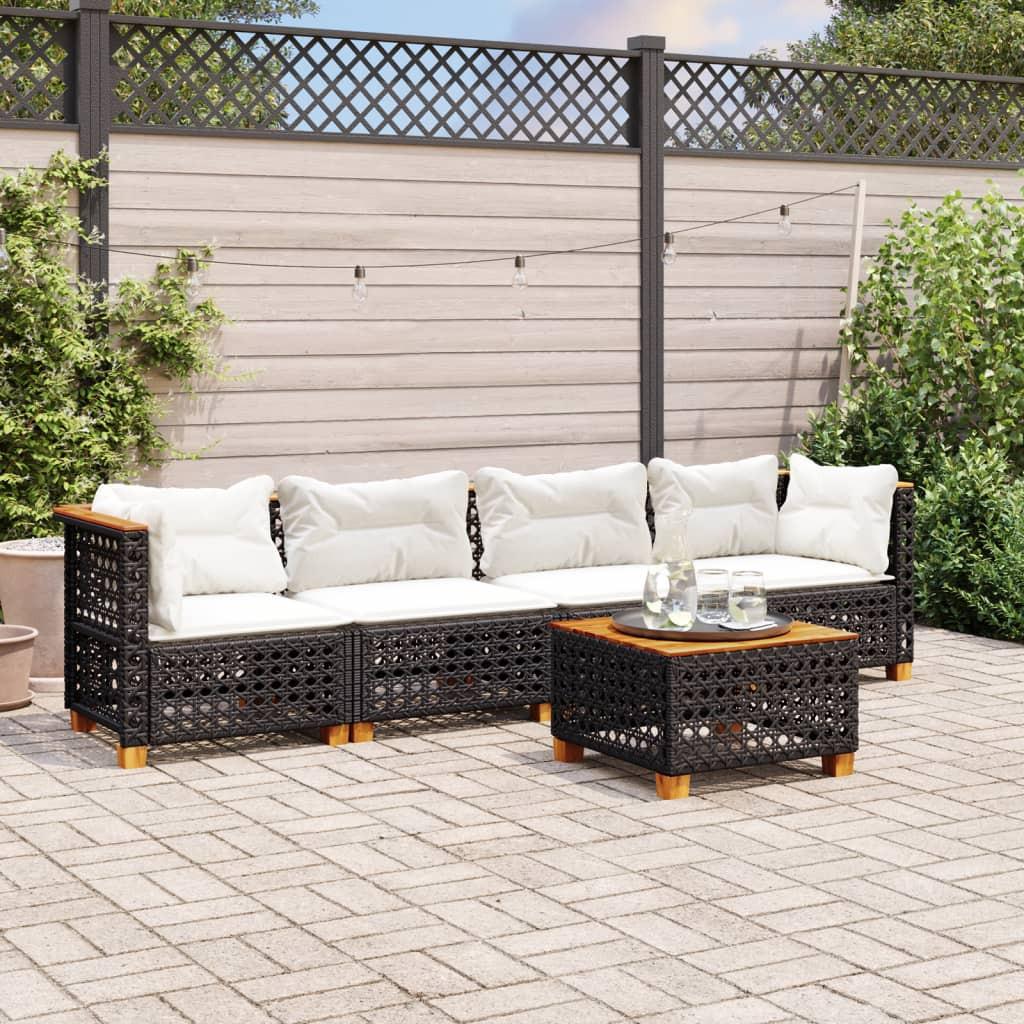 VidaXL Garten sofagarnitur poly-rattan  