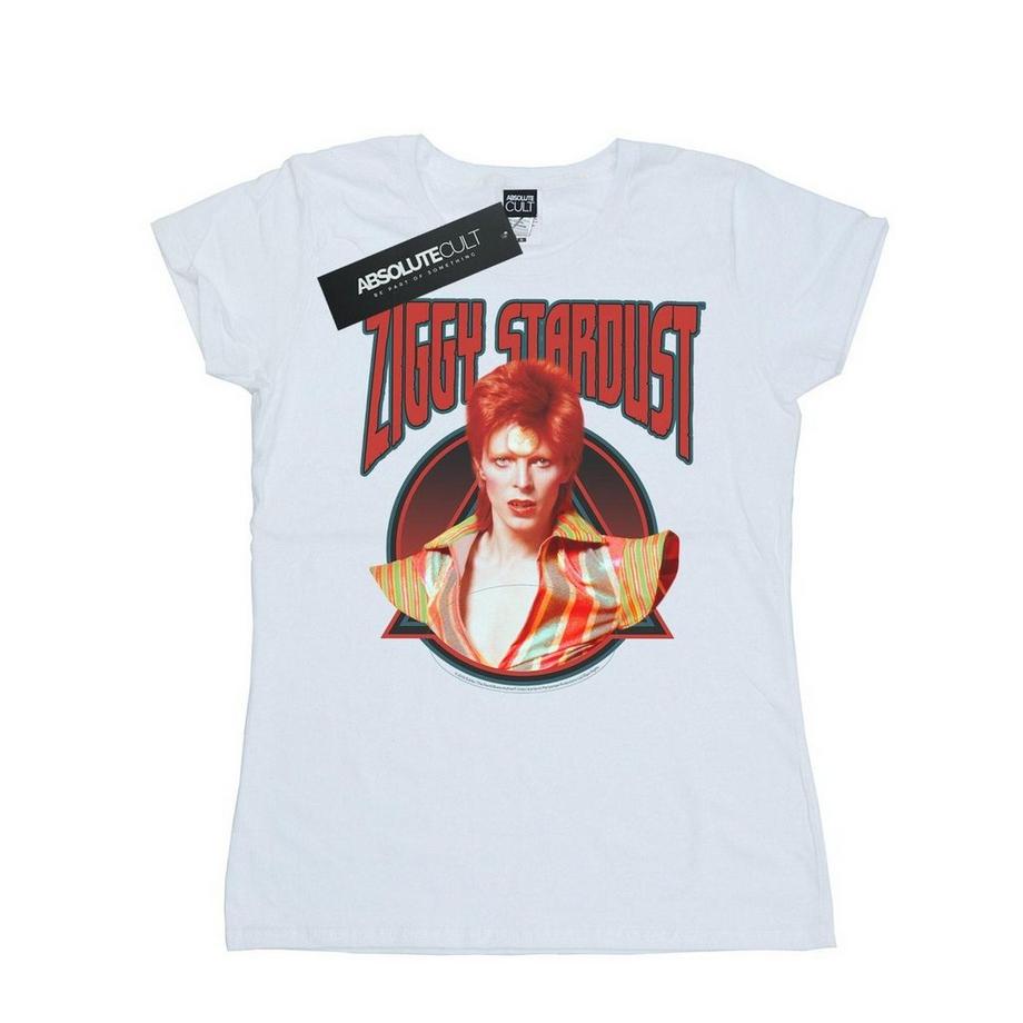 David Bowie Ziggy Stardust Bedrucktes T-Shirt  