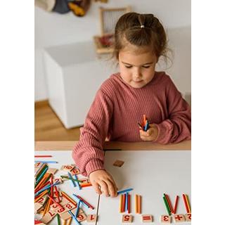 Activity-board  Mathe Spielzeug Holz Metallkasten für die Lagerung Zahlen lernen Taschenrechner 