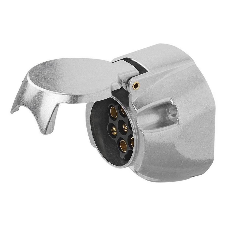 Pricenet  Prise 7+1 broches métal 