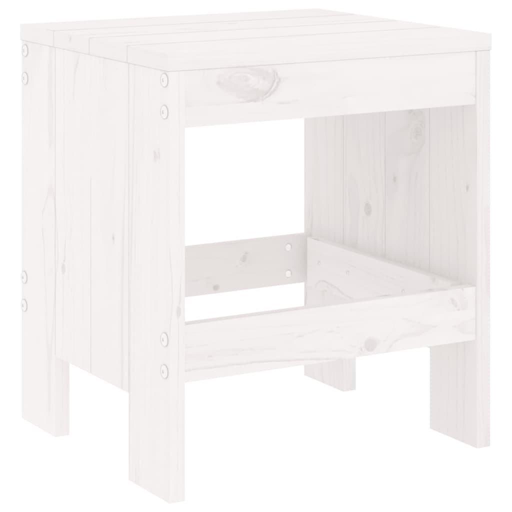 VidaXL Tabouret de jardin bois de pin  