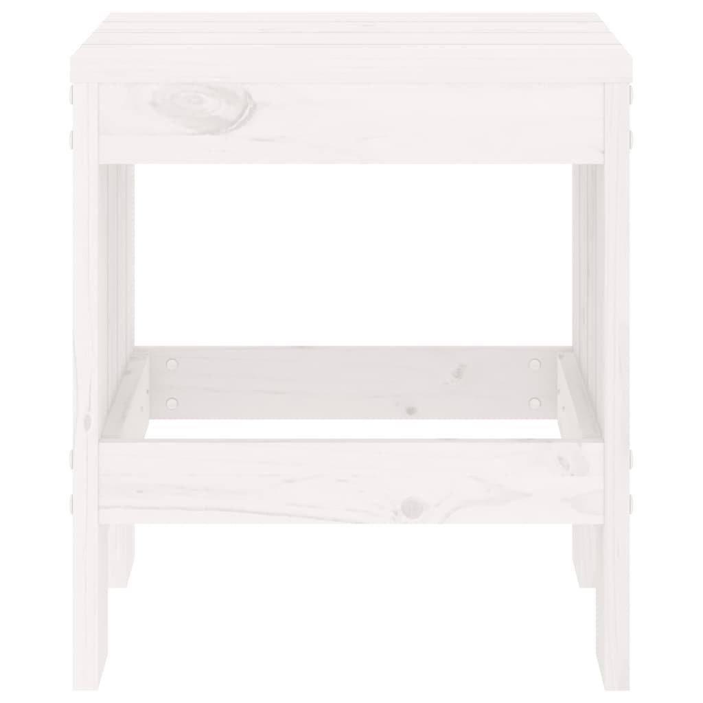 VidaXL Tabouret de jardin bois de pin  