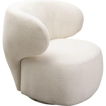 Fauteuil pivotant Elite crème