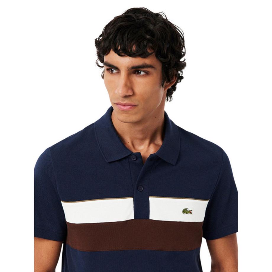 LACOSTE Polo Shirt Farbblock  