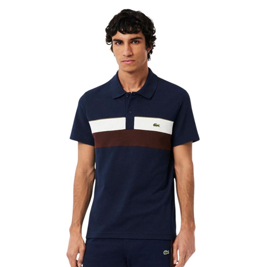 LACOSTE Polo Shirt Farbblock  