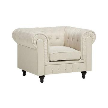 Fauteuil en Polyester Glamour CHESTERFIELD