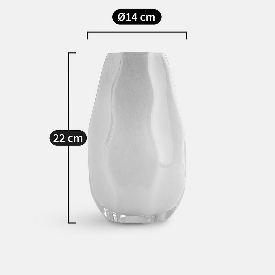 La Redoute Intérieurs Vase en verre H22 cm  