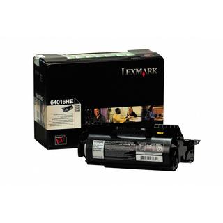 Lexmark  LEXMARK Toner-Modul prebate schwarz 64016HE T640/642/644 21'000 Seiten 