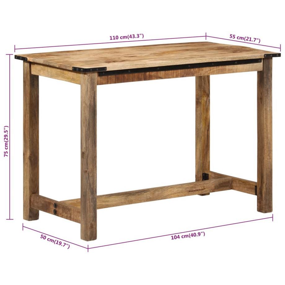 VidaXL Table à dîner  