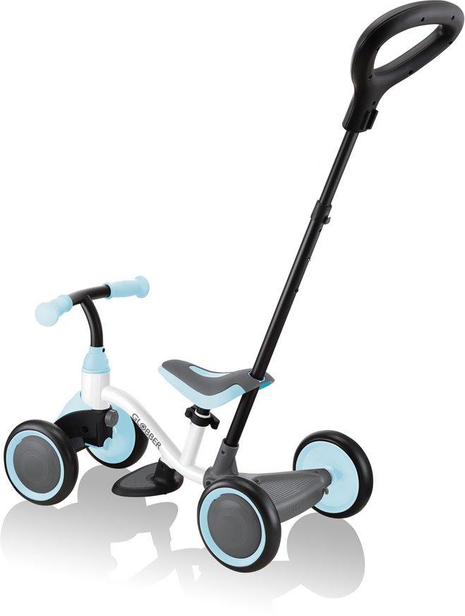 GLOBBER  Quadricycle Learning Bike 3in1 blancpastel blue 