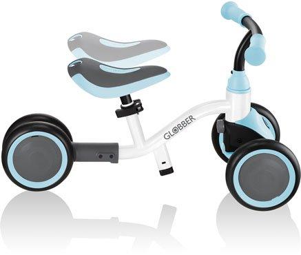 GLOBBER  Vierrad Learning Bike 3in1 Whitepastel blue 