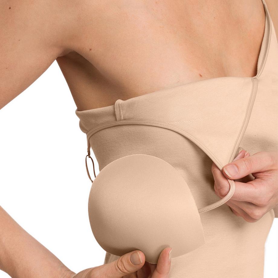 HANRO Cotton Seamless Top à Bretelles Spaghetti  