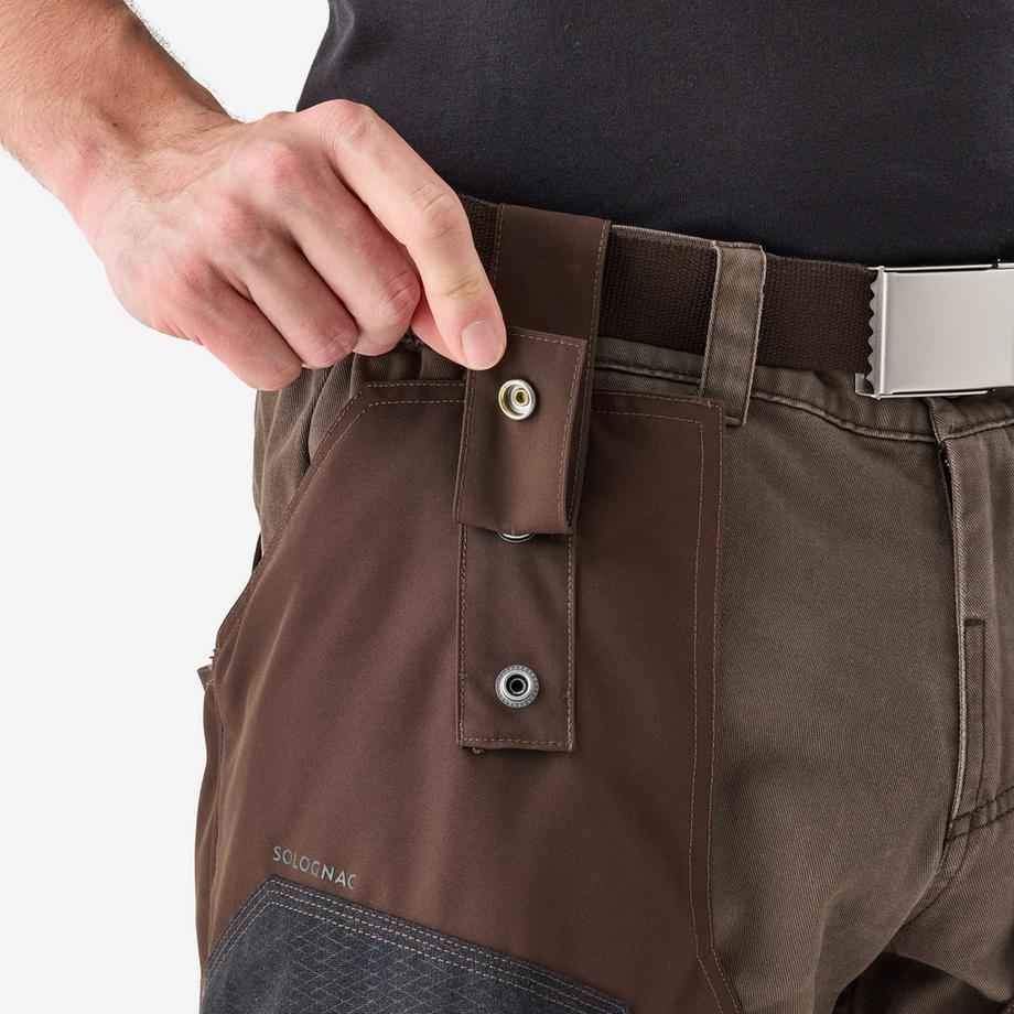 SOLOGNAC  Surpantalon homme imperméable polyester 