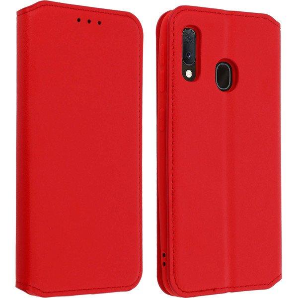 Avizar  Custodia Flip Galaxy A20e Rosso 