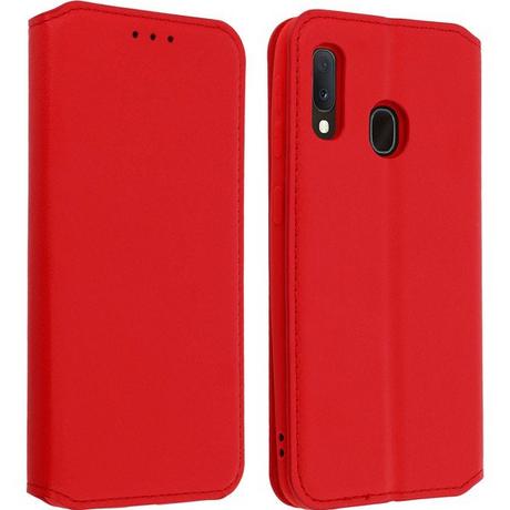 Avizar  Custodia Flip Galaxy A20e Rosso 