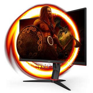 AOC  G2 C27G2ZU/BK Monitor PC 68,6 cm (27") 1920 x 1080 Pixel Full HD LED Nero, Rosso 