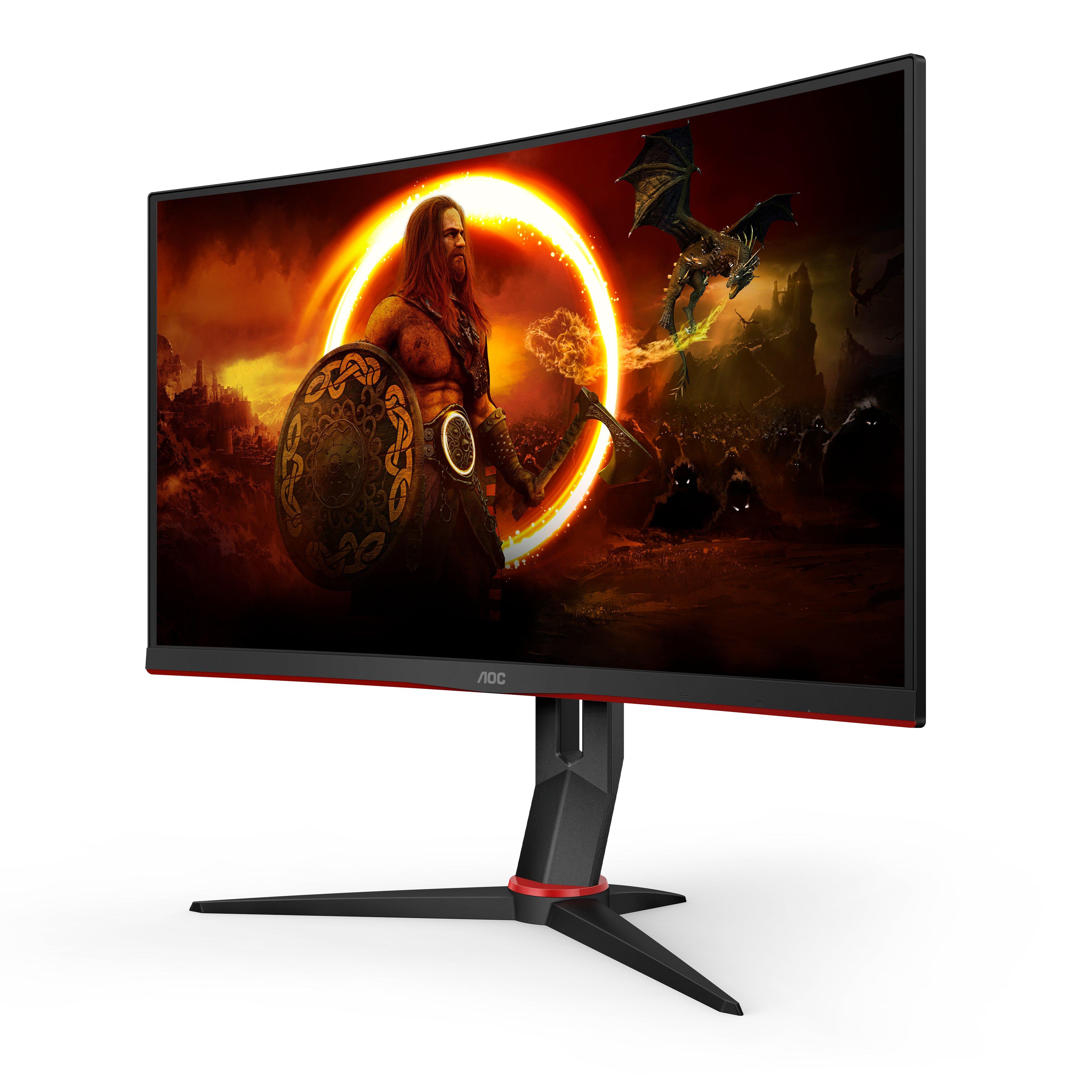 AOC  G2 C27G2ZU/BK Monitor PC 68,6 cm (27") 1920 x 1080 Pixel Full HD LED Nero, Rosso 