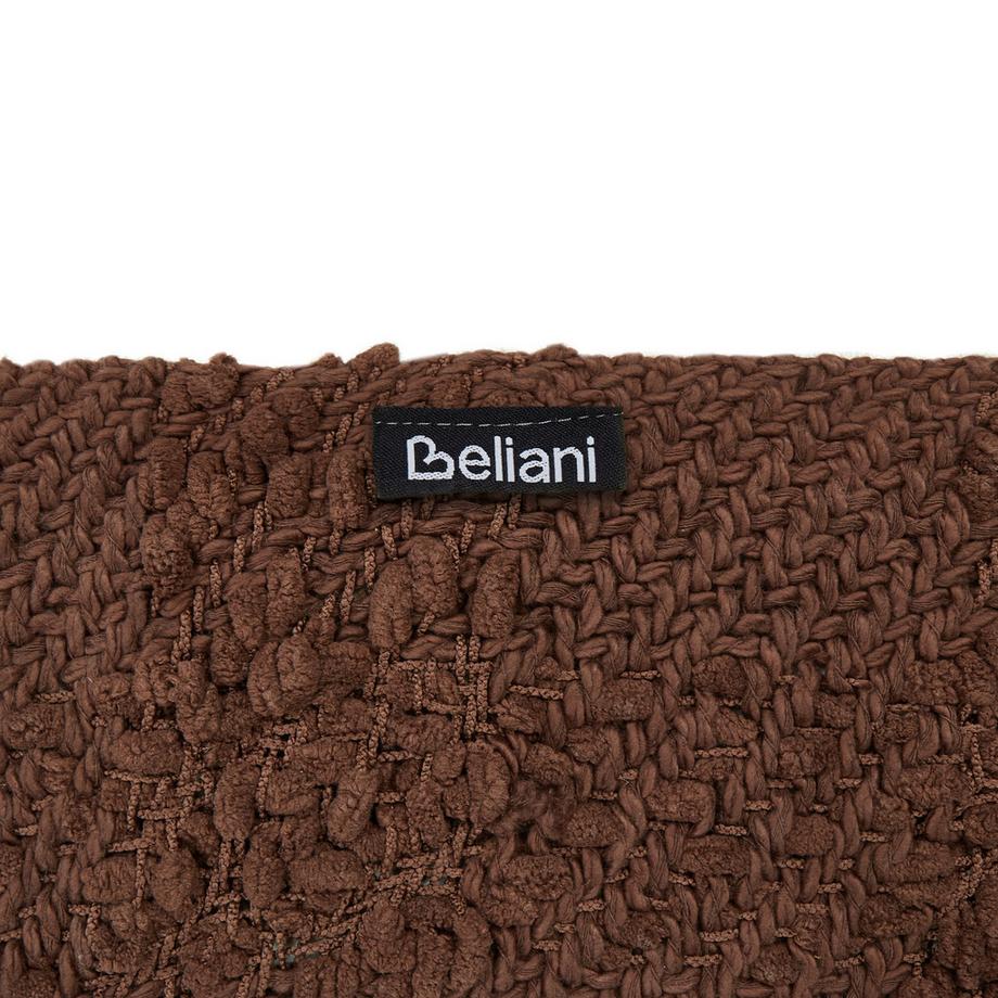 Beliani Vella Boho Couverture Douillette en Coton  