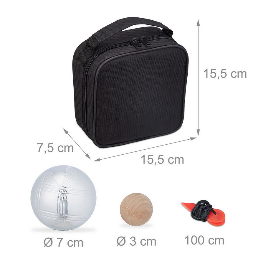 B2X  4 palle da bocce in un set 