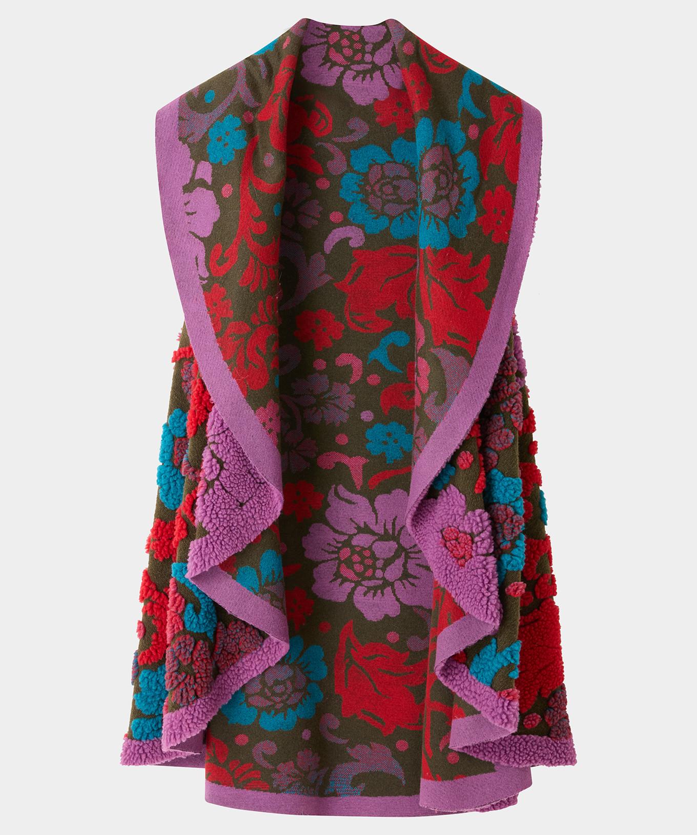 Joe Browns Auffällige Weste mit Blumenmuster  