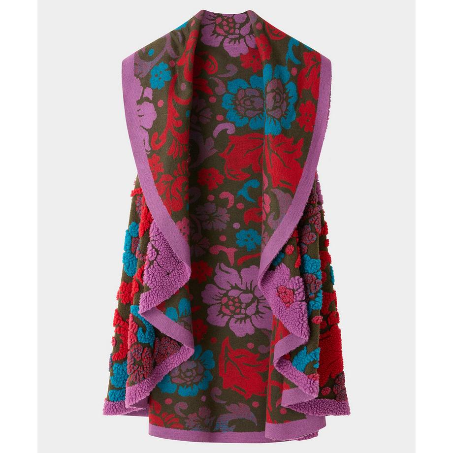 Joe Browns Auffällige Weste mit Blumenmuster  