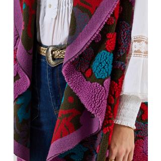 Joe Browns Auffällige Weste mit Blumenmuster  