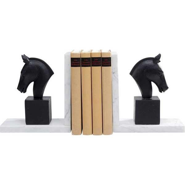 KARE Design Serre-livres Cheval (lot de 2)  