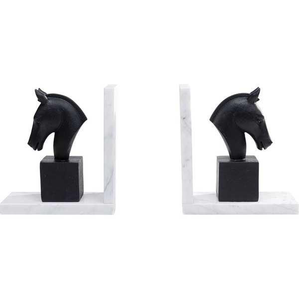 KARE Design Serre-livres Cheval (lot de 2)  