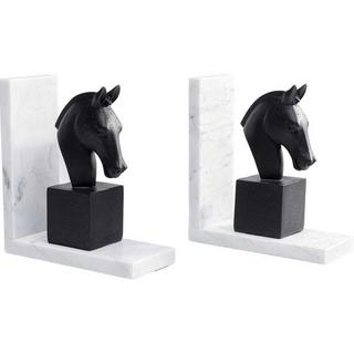 KARE Design Fermalibri a forma di cavallo (set di 2)  