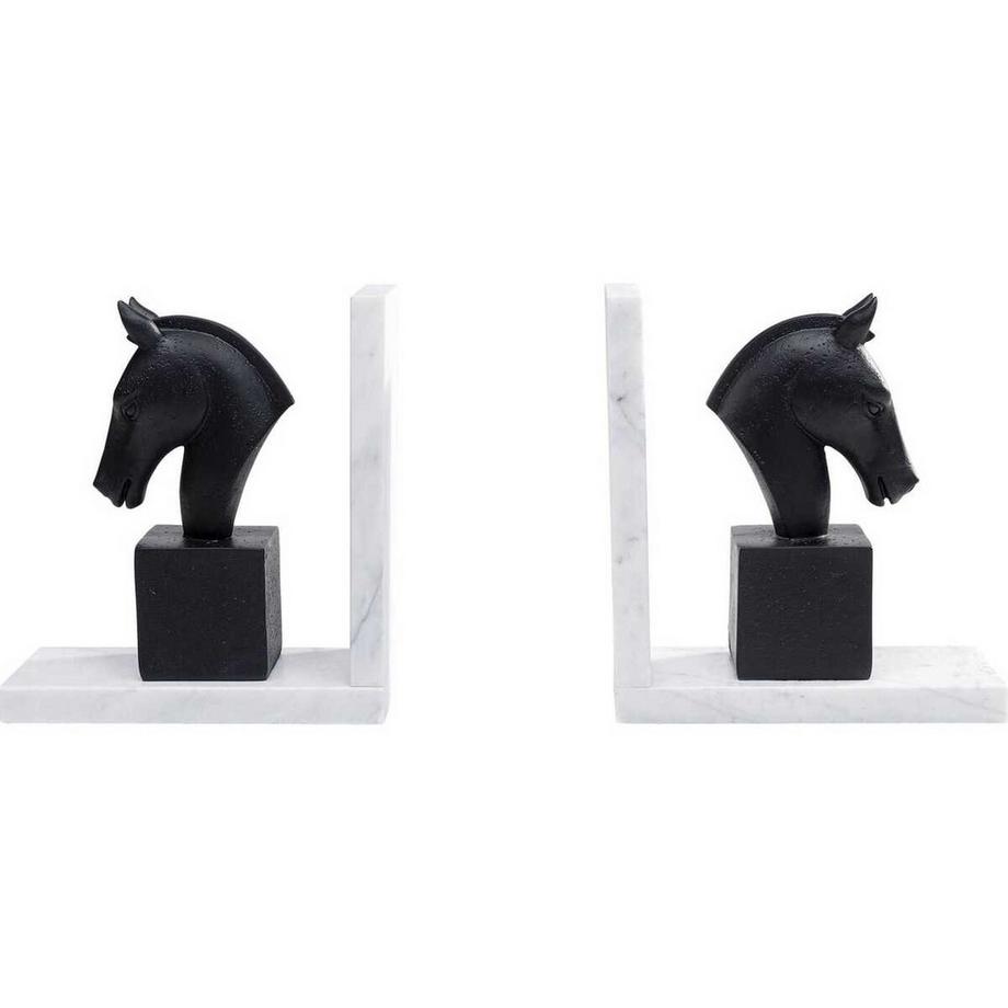 KARE Design Buchstütze Horse (2er-Set)  
